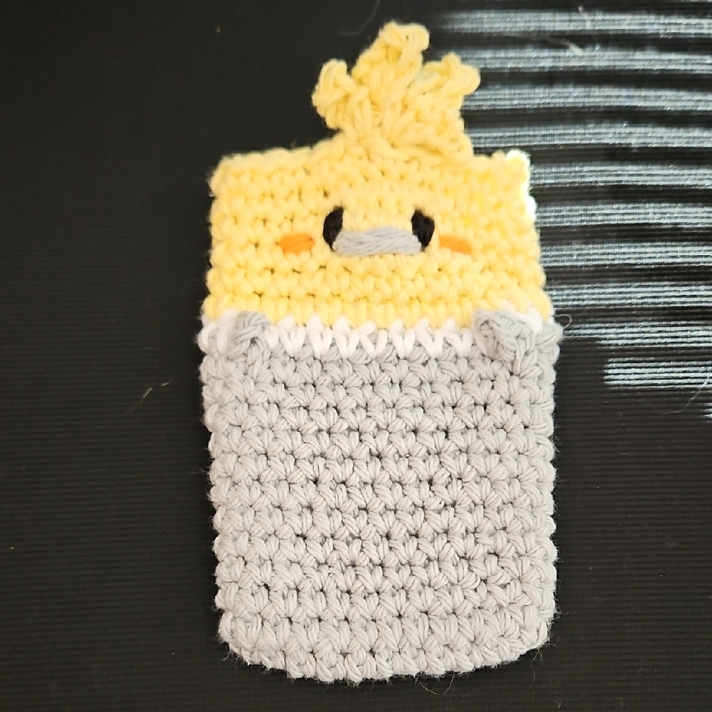 Crochet Cockatiel Pouch